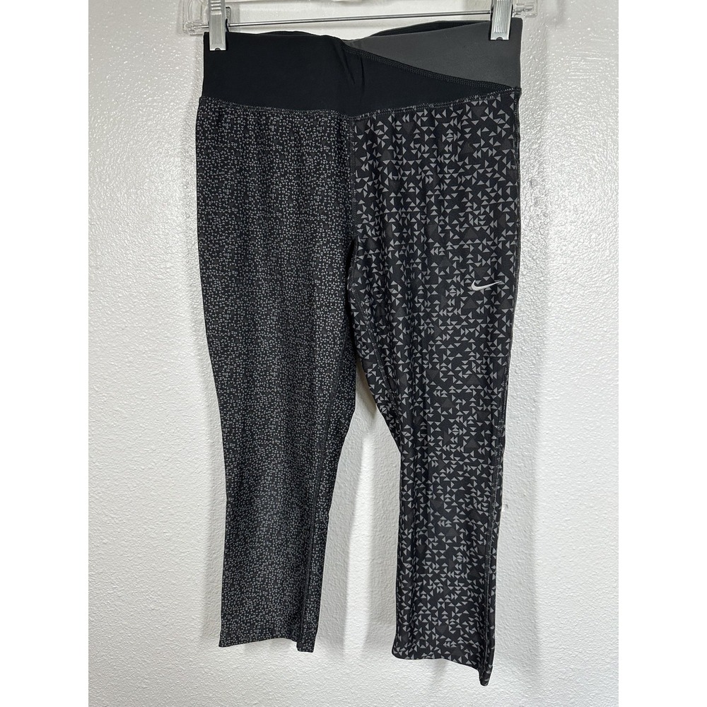 Nike Dri-FIT Pants Womens XS‎ Capri Crop Running Leggings Athletic Printed